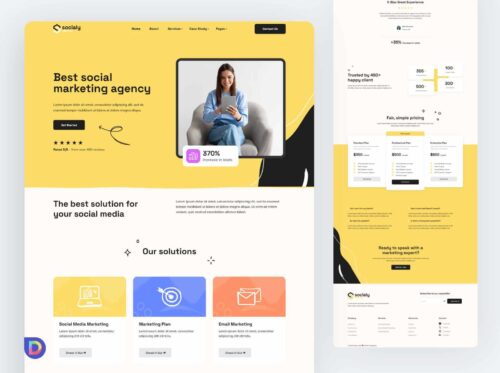 01-Social-Agency-Divi-Template.jpg Plantilla Divi para Agencia de Marketing – Diseño Social Agency