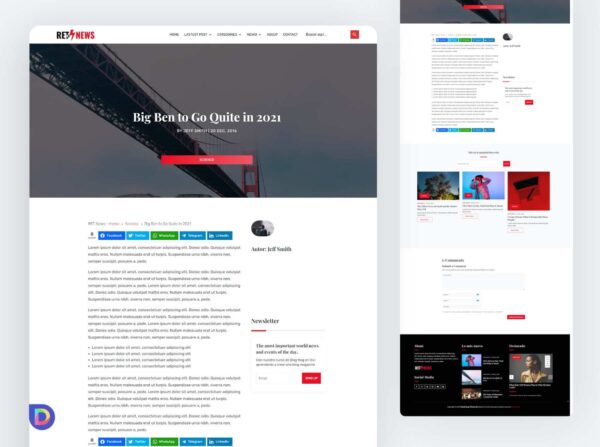 Plantillas Divi para Revistas Digitales – Diseño Profesional