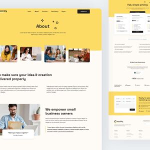 Plantilla Divi para Agencia de Marketing – Diseño Social Agency