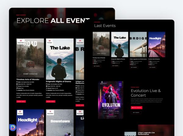 Plantillas Divi para Eventos Urbanos – Gestión Rápida y Eficaz
