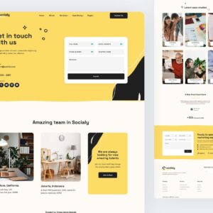 Plantilla Divi para Agencia de Marketing – Diseño Social Agency