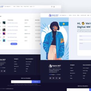 Plantilla Divi para Marketplace de Productos Descargables – Fácil y Rápido