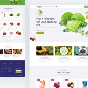 Plantilla Divi para Tienda Online de Productos Orgánicos – Diseño Premium