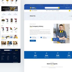 Handstool-Shop-Divi-template-03.jpg Plantilla Divi para Tienda Online de Ferretería – Diseño Eficiente y Funcional