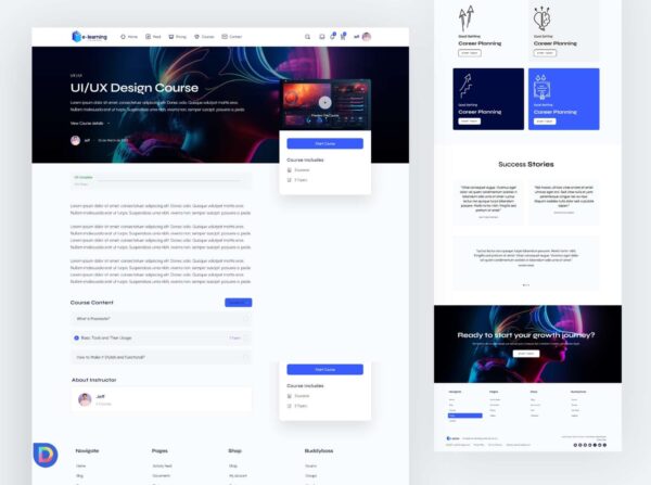 Intranet-Buddyboss-Divi-Template-03.jpg Plantilla Intranet para Empresas y Comunidades – Conecta Ya