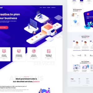 Plantilla Divi para Agencias de Marketing – Diseño Pixer Profesional