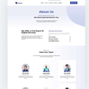 Plantilla Divi para Aplicaciones – Diseño Power App Profesional