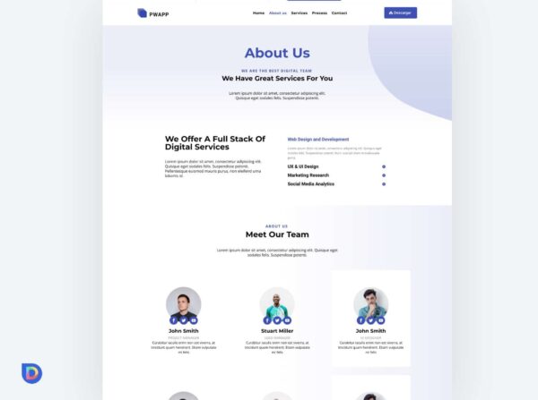 Plantilla Divi para Aplicaciones – Diseño Power App Profesional