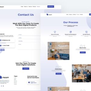 Plantilla Divi para Aplicaciones – Diseño Power App Profesional