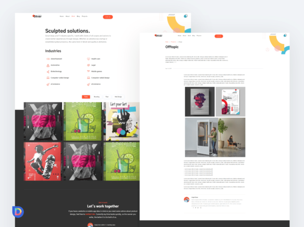 2. Portada-Producto-UXDT-oliver-02 Plantilla Divi para Diseñadores Web y Freelancers (Portafolio Estratégico)
