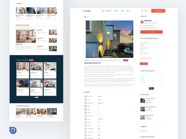 3. Divi-home-Real-Estate-3 Plantilla Divi para Bienes Raíces y Directorio de Propiedades (Real Estate)