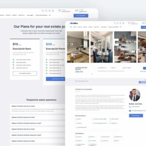 3. Real-Estate-Directory-Divi-Template Plantilla Divi para Inmobiliarias Modernas: Directorio de Propiedades v2