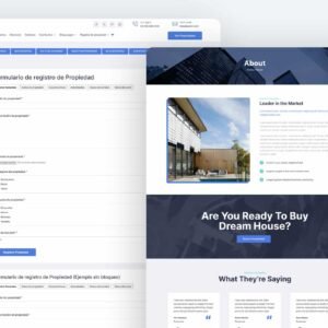 4. Real-Estate-Directory-Divi-Template Plantilla Divi para Inmobiliarias Modernas: Directorio de Propiedades v2
