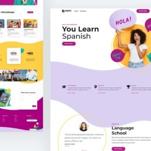 imgi_31_Languague-academy-3-LP Plantilla Divi 5 para Clases de Idiomas #3 – Landing Page